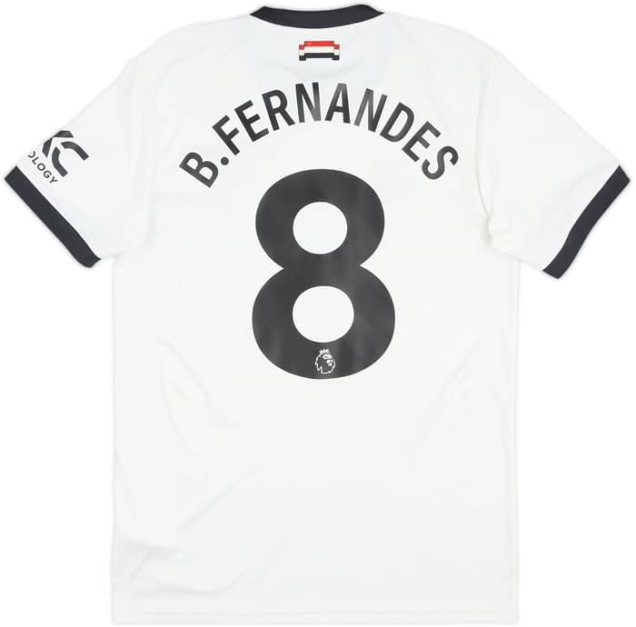 2024-25 Manchester United Third Shirt B.Fernandes #8 - 6/10 - (M)