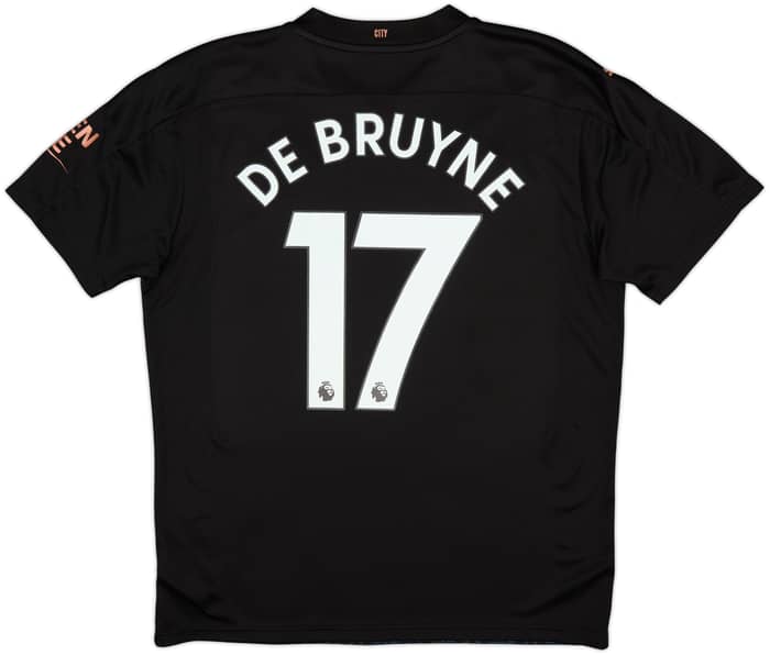 2020-21 Manchester City Away Shirt De Bruyne #17 - 10/10 - (L)