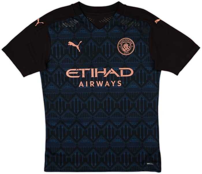 2020-21 Manchester City Authentic Away Shirt Kun Aguero #10 - 7/10 - (M)