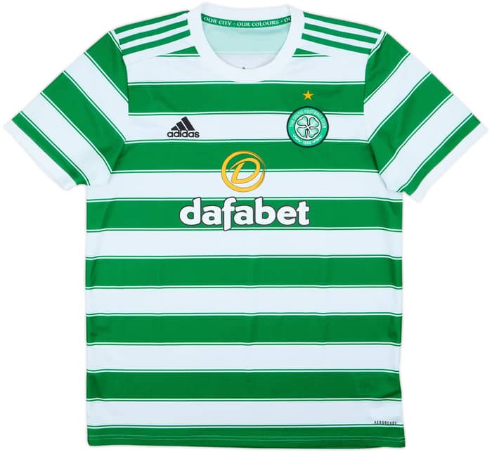 2021-22 Celtic Home Shirt - 10/10 - (L)
