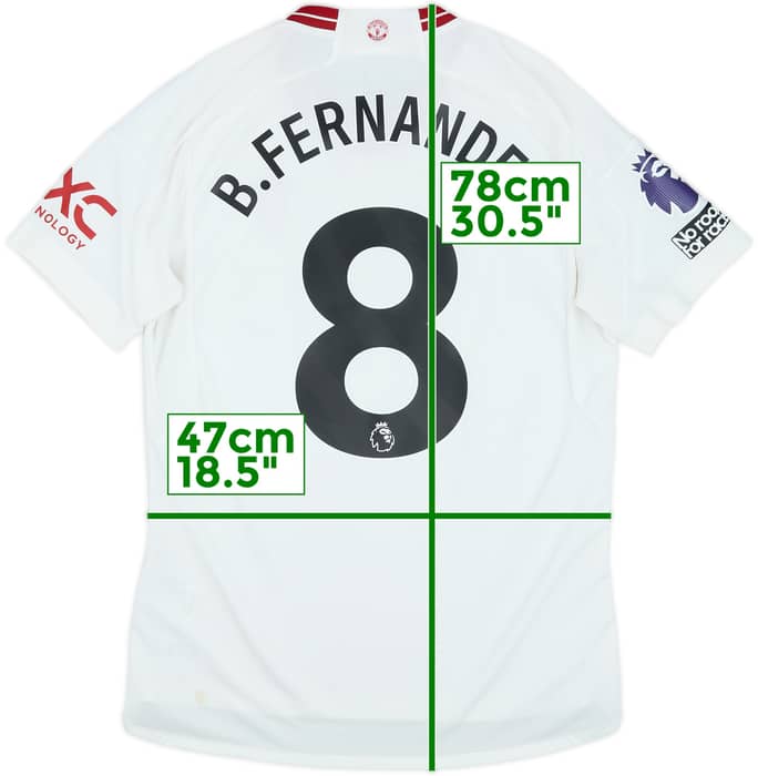 2023-24 Manchester United Third Shirt B.Fernandes #8 - 7/10 - (M)