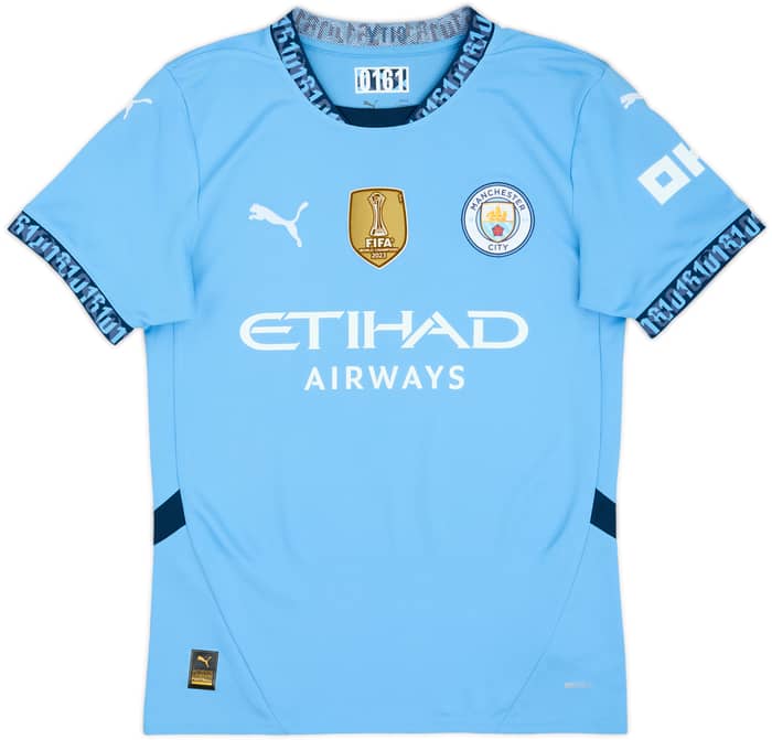 2024-25 Manchester City Home Shirt Haaland #9 - 10/10 - (S)