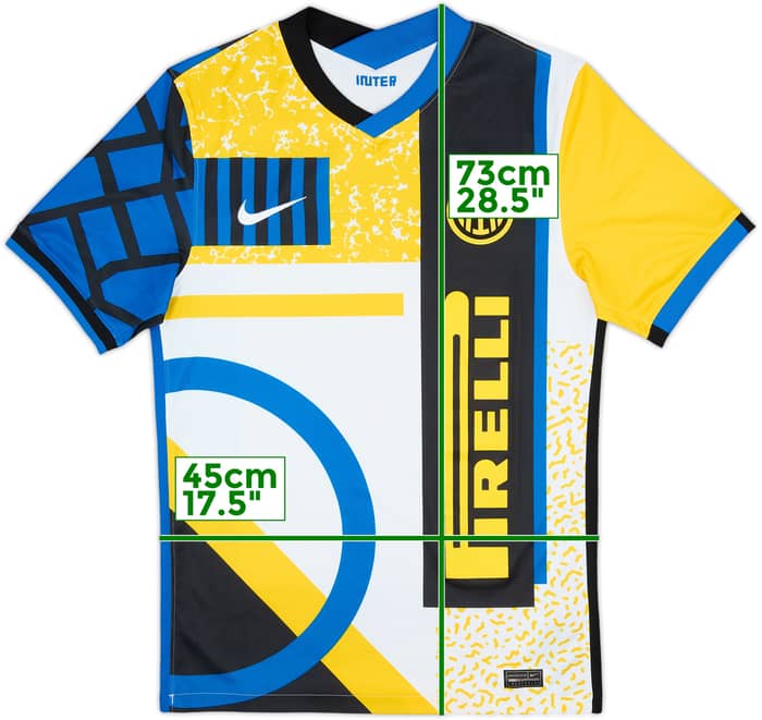 2020-21 Inter Milan Fourth Shirt - 8/10 - (S)
