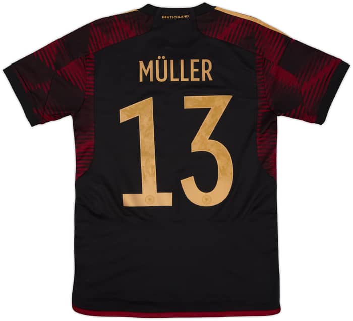 2022-23 Germany Away Shirt Muller #13 - 7/10 - (S)
