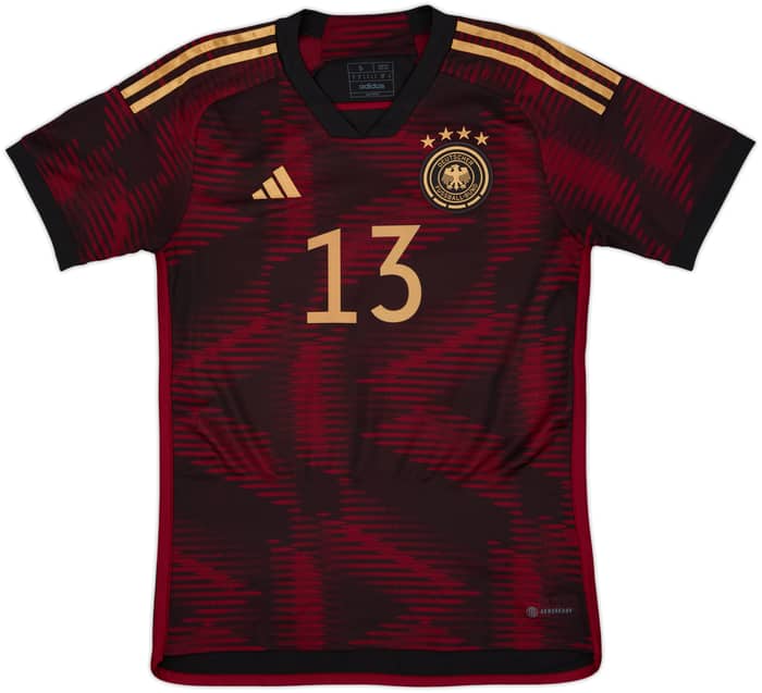 2022-23 Germany Away Shirt Muller #13 - 7/10 - (S)