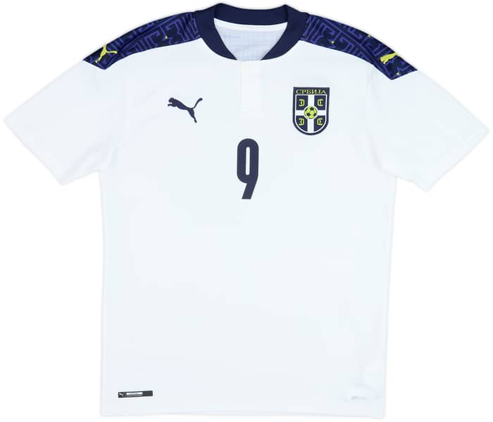 2020-21 Serbia Away Shirt A.Mitrovic #9 - 7/10 - (S)