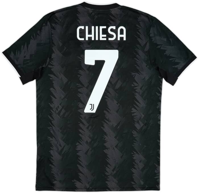 2022-23 Juventus Away Shirt Chiesa #7 - 10/10 - (M)