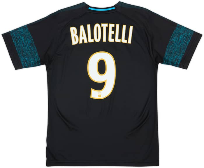 2018-19 Olympique Marseille Away Shirt Balotelli #9 - 9/10 - (S)