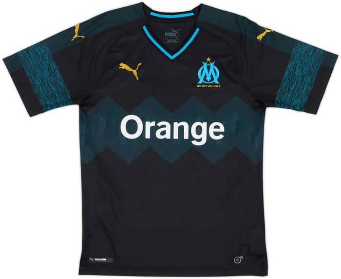 2018-19 Olympique Marseille Away Shirt Balotelli #9 - 9/10 - (S)