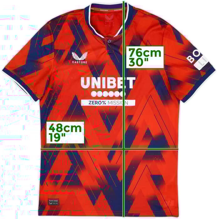 2023-24 Rangers Fourth Shirt - 9/10 - (M)