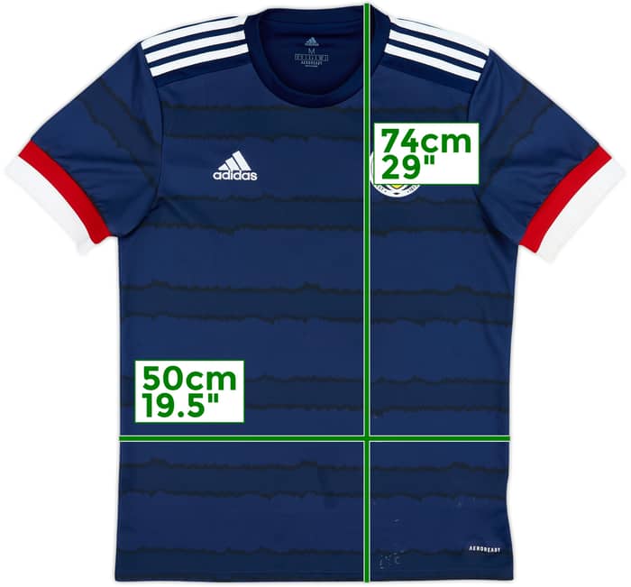 2020-22 Scotland Home Shirt - 5/10 - (M)