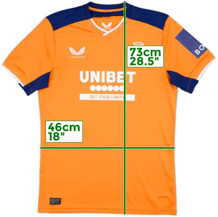 2022-23 Rangers Third Shirt - 8/10 - (S)