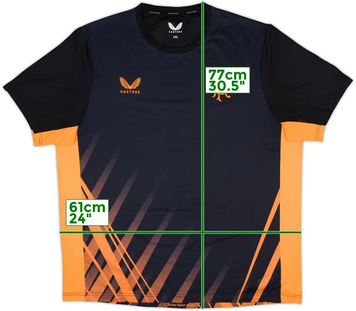 2020-21 Rangers Castore Training Shirt - 8/10 - (XXL)