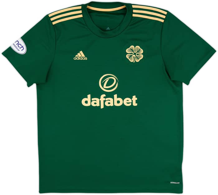 2021-22 Celtic Away Shirt - 8/10 - (XL)