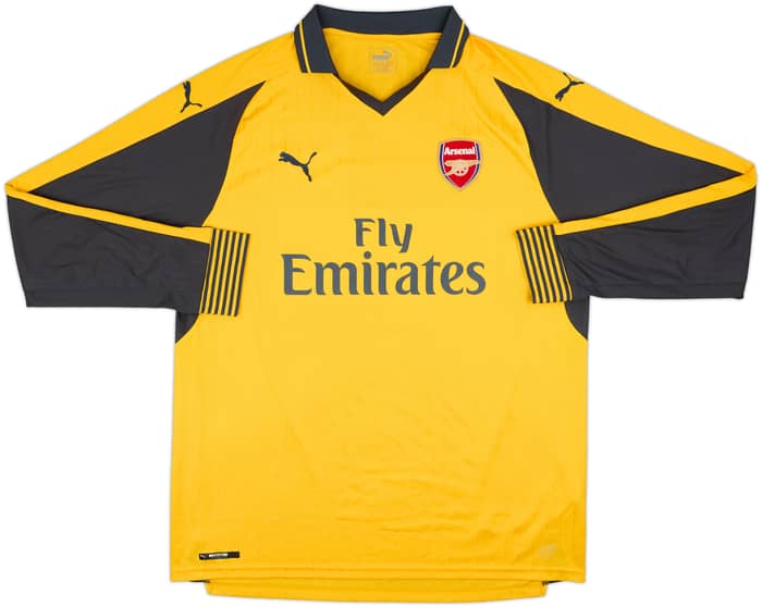 2016-17 Arsenal Away L/S Shirt Alexis #7 - 8/10 - (XXL)