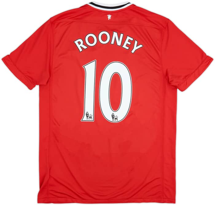 2011-12 Manchester United Home Shirt Rooney #10 - 5/10 - (L)