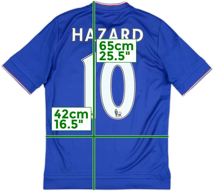2015-16 Chelsea Home Shirt Hazard #10 - 7/10 - (L.Boys)