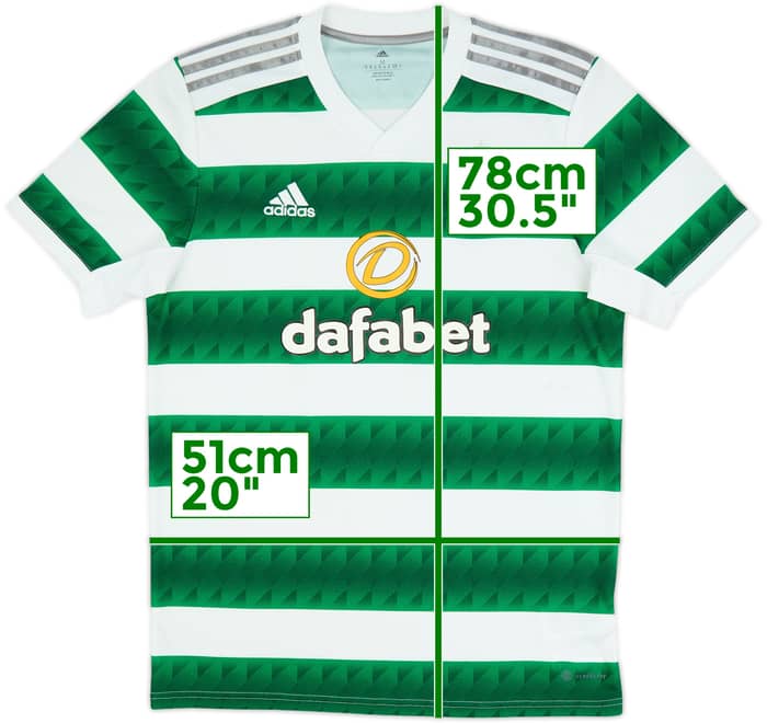 2022-23 Celtic Home Shirt - 10/10 - (M)