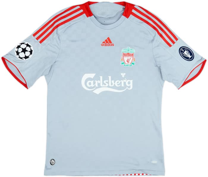 2008-09 Liverpool Camiseta de visitante Alonso #14 - 6/10 - (M)