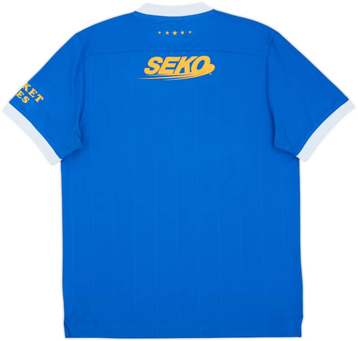 2021-22 Rangers Home Shirt - 8/10 - (L)