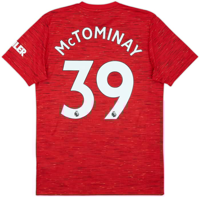 2020-21 Manchester United Home Shirt McTominay #39 - 8/10 - (M)