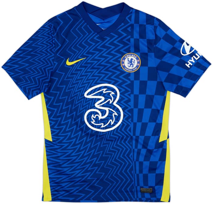 2021-22 Chelsea Home Shirt Mount #19 - 6/10 - (S)