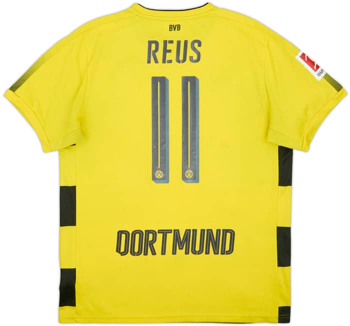 2017-18 Borussia Dortmund Home Shirt Reus #11 - 6/10 - (L)
