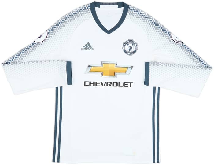 2016-17 Manchester United Third L/S Shirt Pogba #6 - 6/10 - (S)