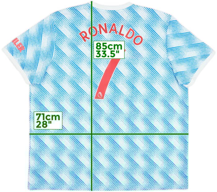 2021-22 Manchester United Away Shirt Ronaldo #7 - 9/10 - (3XL)