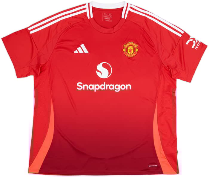 2024-25 Manchester United Home Shirt B.Fernandes #8 - 10/10 - (3XL)