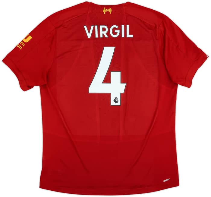 2019-20 Liverpool Camiseta de local Virgil #4 - 6/10 - (L)