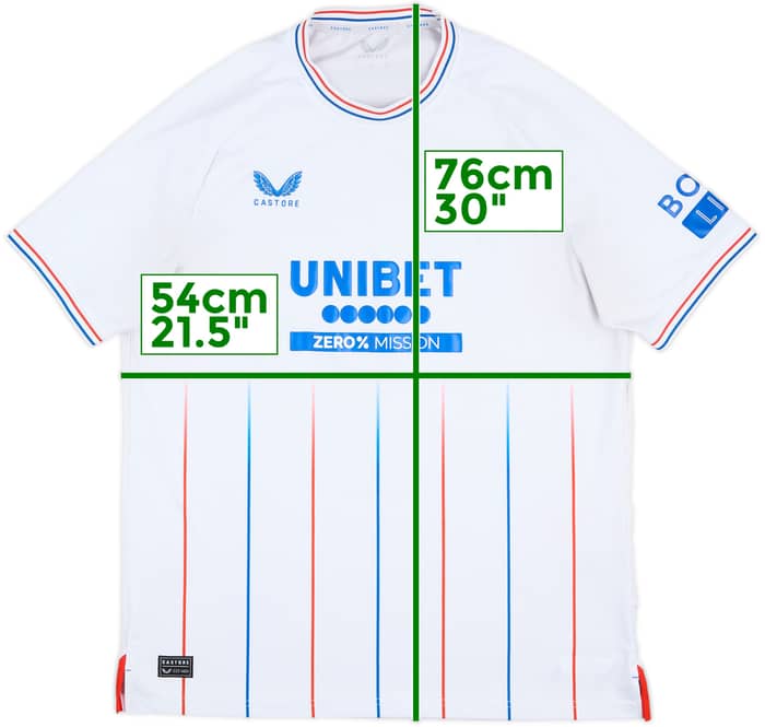 2023-24 Rangers Away Shirt - 5/10 - (XL)
