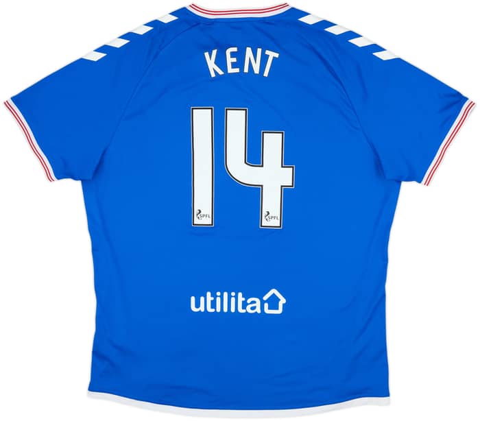 2019-20 Rangers Home Shirt Kent #14 - 8/10 - (XXL)