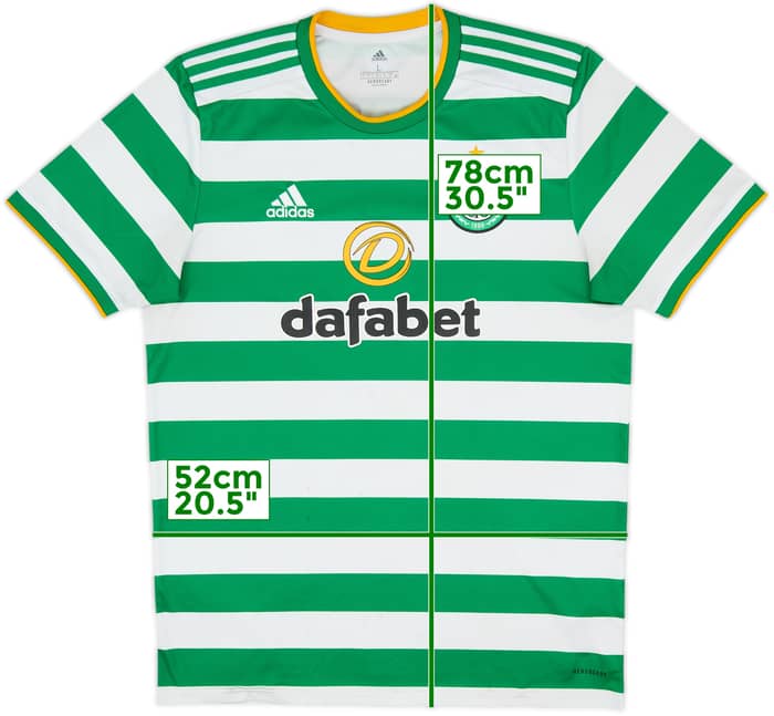 2020-21 Celtic Home Shirt - 5/10 - (L)