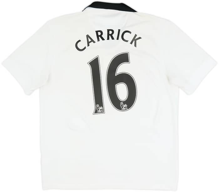 2014-15 Manchester United Away Shirt Carrick #16 - 7/10 - (L)