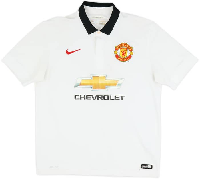 2014-15 Manchester United Away Shirt Carrick #16 - 7/10 - (L)