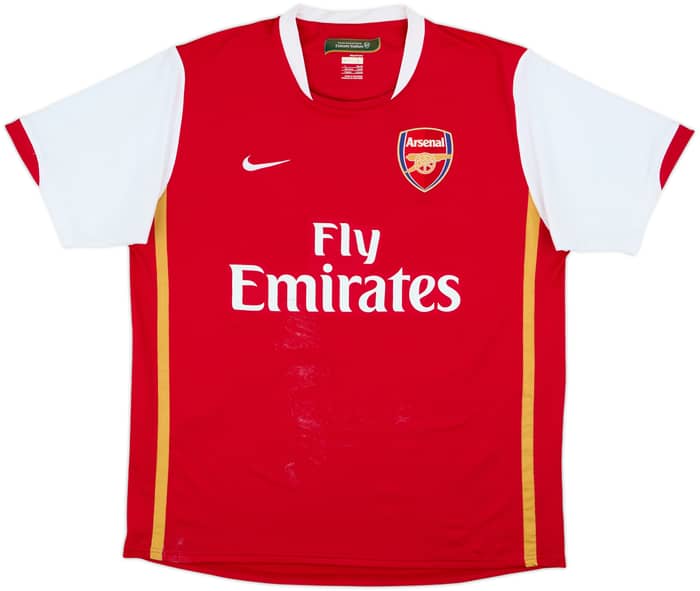 2008-10 Arsenal Home Shirt Fabregas #4 - 4/10 - (L)