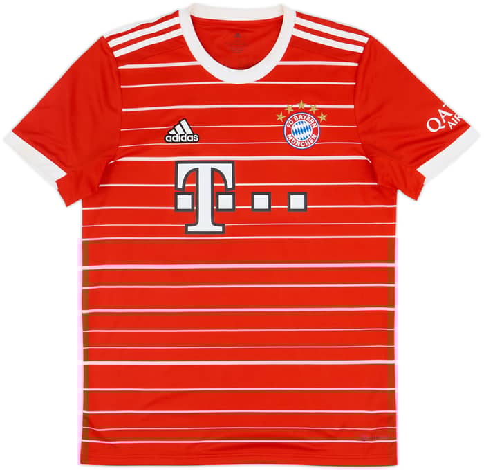 2022-23 Bayern Munich Home Shirt Musiala #42 - 6/10 - (M)