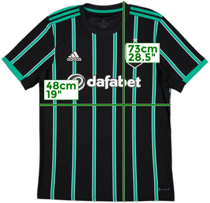 2022-23 Celtic Away Shirt - 8/10 - (M)