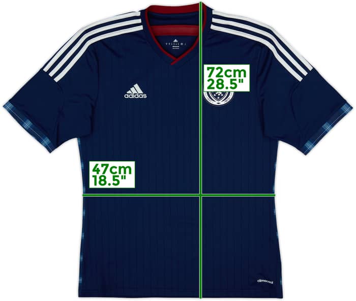 2014-15 Scotland Home Shirt - 9/10 - (M)