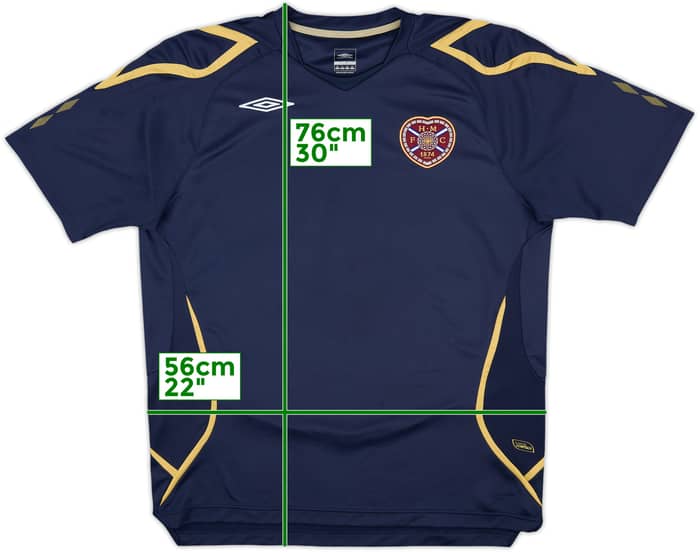 2008-09 Hearts Umbro Training Shirt - 6/10 - (XL)