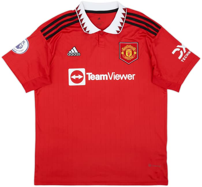 2022-23 Manchester United Home Shirt Ronaldo #7 - 8/10 - (L)