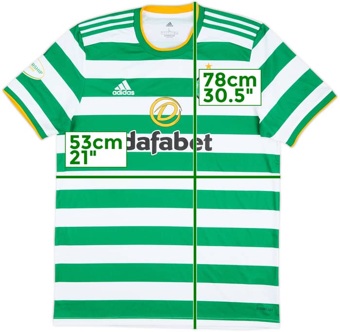 2020-21 Celtic Home Shirt - 9/10 - (L)