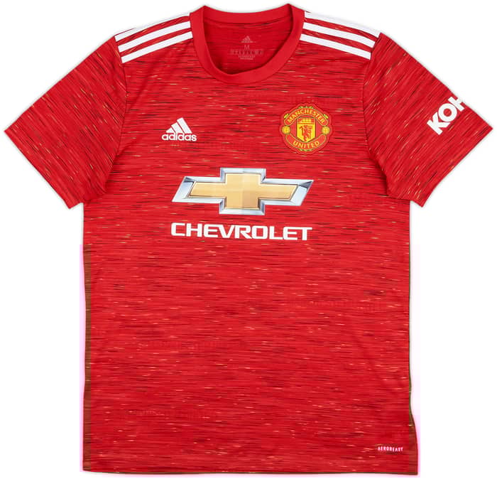 2020-21 Manchester United Home Shirt Cavani #7 - 5/10 - (M)