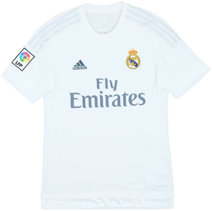 2015-16 Real Madrid Home Shirt Ronaldo #7 - 8/10 - (S)