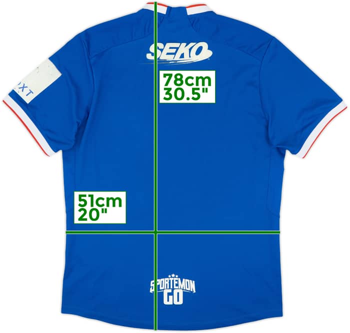 2022-23 Rangers Home Shirt - 6/10 - (L)