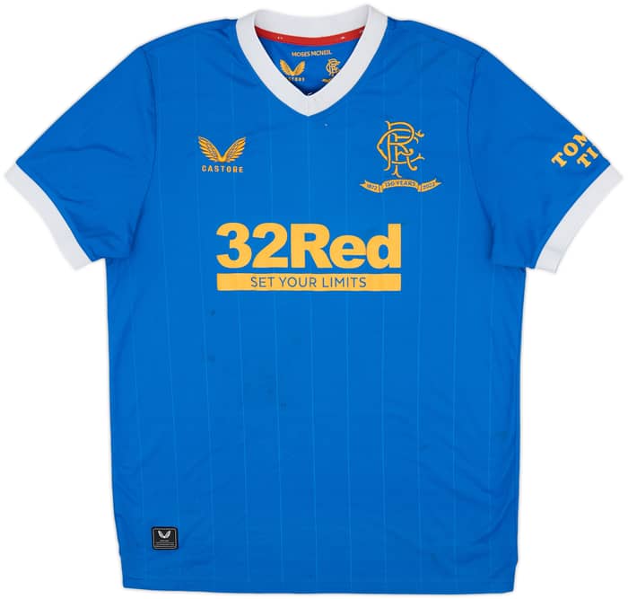 2021-22 Rangers Home Shirt - 5/10 - (L)