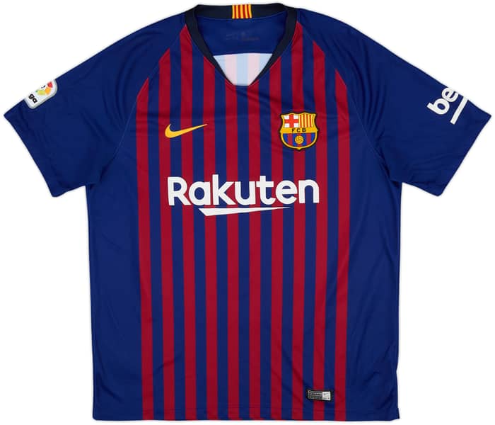 2018-19 Barcelona Local Camiseta Messi #10 - 8/10 - (L)