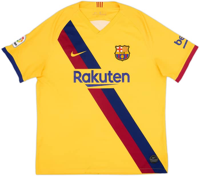2019-20 Barcelona Away Shirt Messi #10 - 6/10 - (XL)