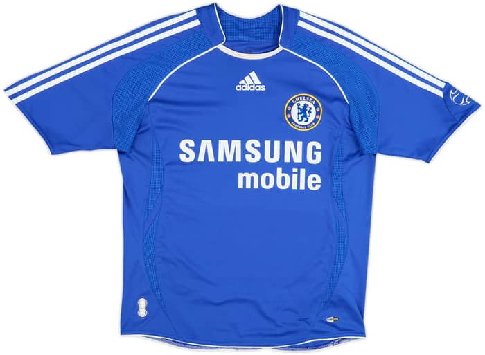 2006-08 Chelsea Home Shirt Drogba #11 - 7/10 - (L.Boys)